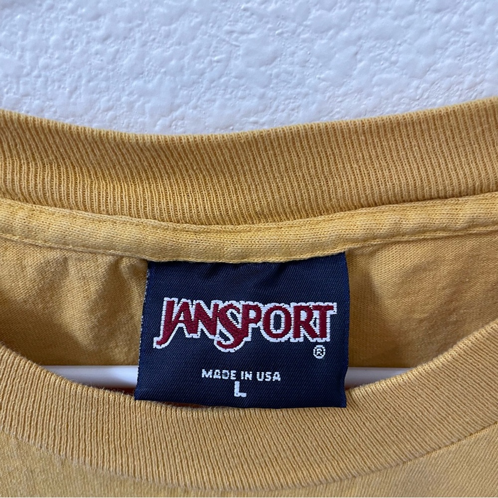 Jansport Geneva college yellow shirt large - Picture 4 of 6
